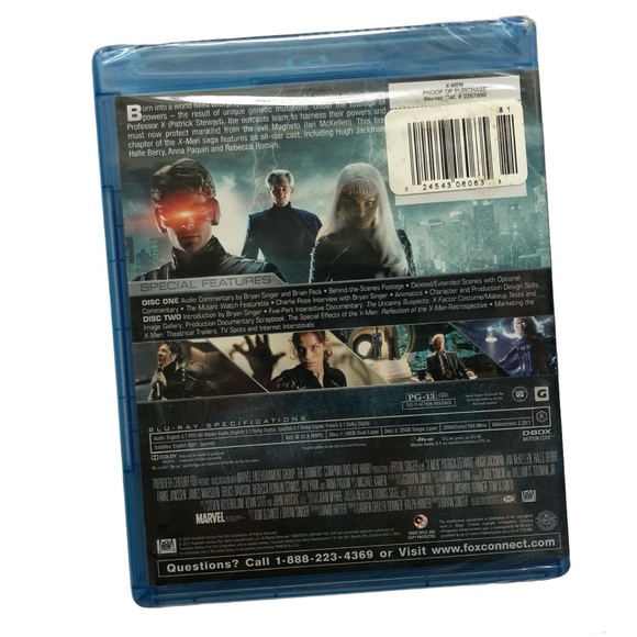 SEALED Blu-Ray X-MEN - Picture 2 of 4